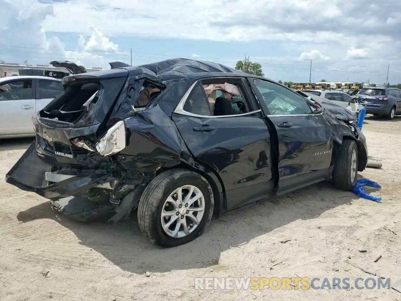 3 Photograph of a damaged car 2GNAXUEV2M6118664 CHEVROLET EQUINOX 2021