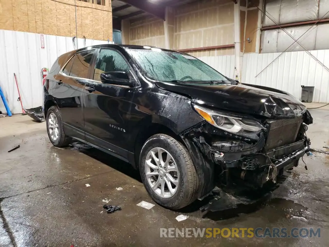 4 Photograph of a damaged car 2GNAXUEV2M6122360 CHEVROLET EQUINOX 2021