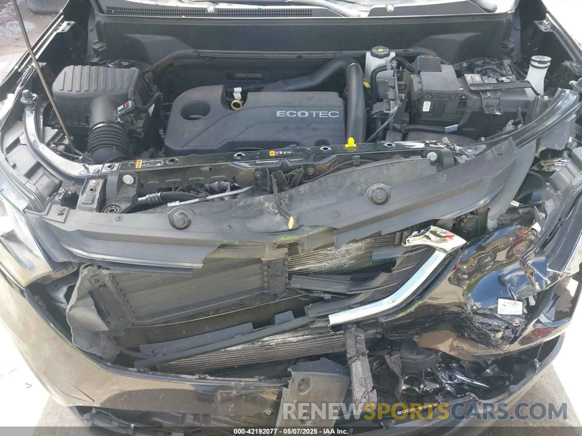 10 Photograph of a damaged car 2GNAXUEV3M6113263 CHEVROLET EQUINOX 2021