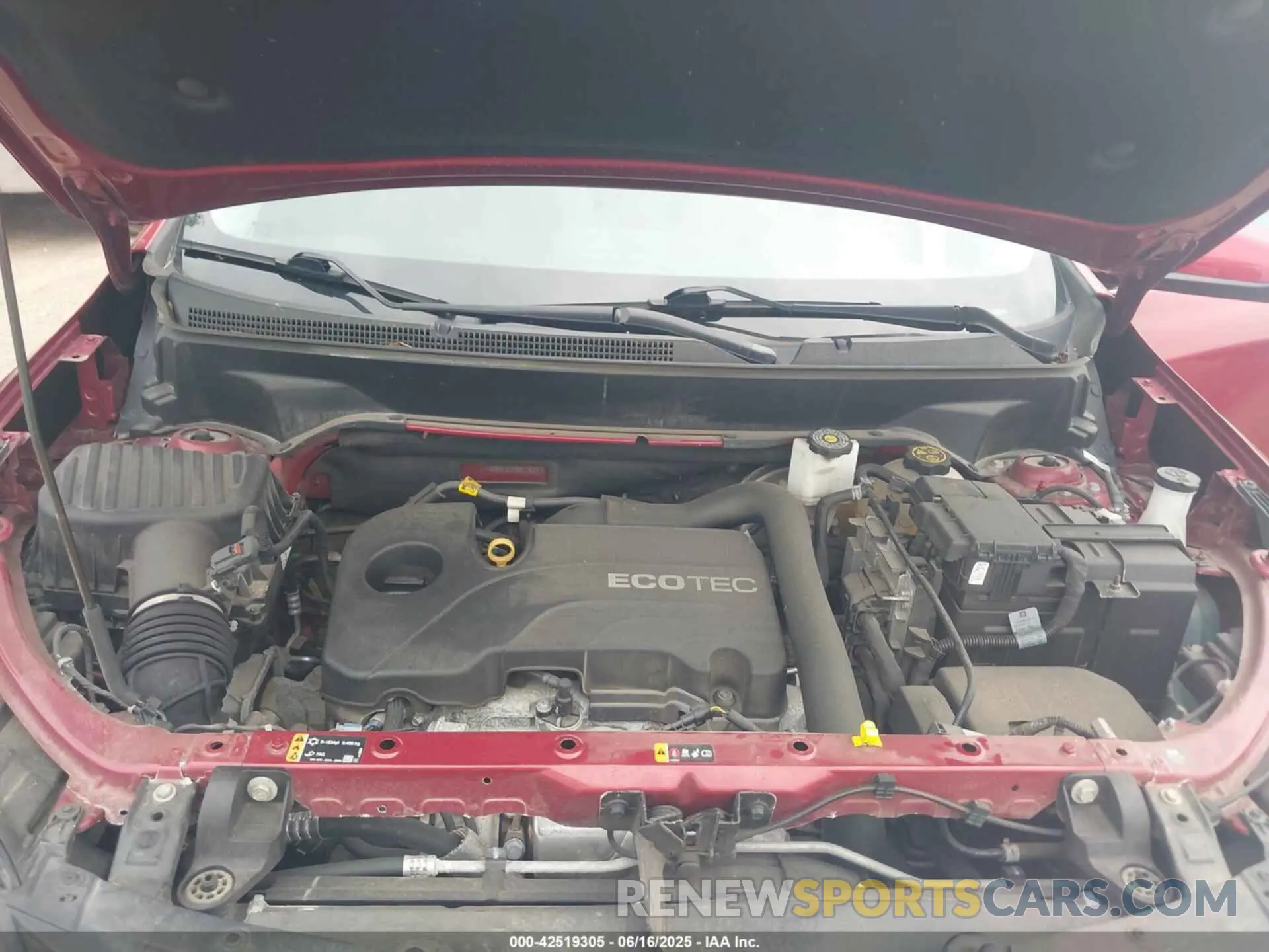 10 Photograph of a damaged car 2GNAXUEV3M6119371 CHEVROLET EQUINOX 2021