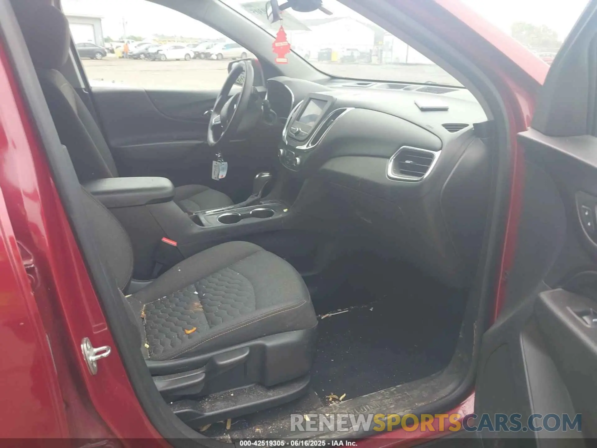5 Photograph of a damaged car 2GNAXUEV3M6119371 CHEVROLET EQUINOX 2021