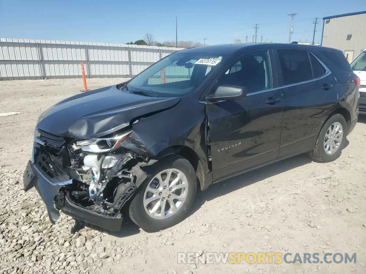 1 Photograph of a damaged car 2GNAXUEV4M6131755 CHEVROLET EQUINOX 2021