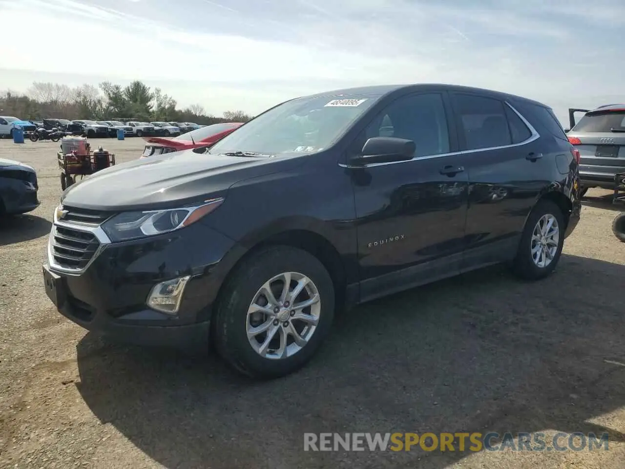 1 Photograph of a damaged car 2GNAXUEV4M6158373 CHEVROLET EQUINOX 2021
