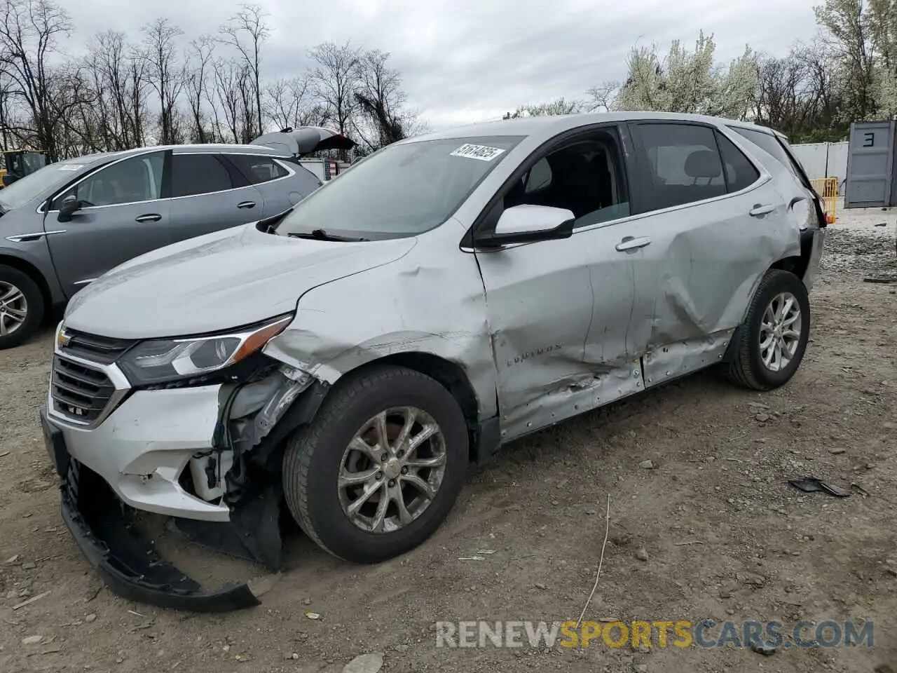 1 Photograph of a damaged car 2GNAXUEV5M6112485 CHEVROLET EQUINOX 2021