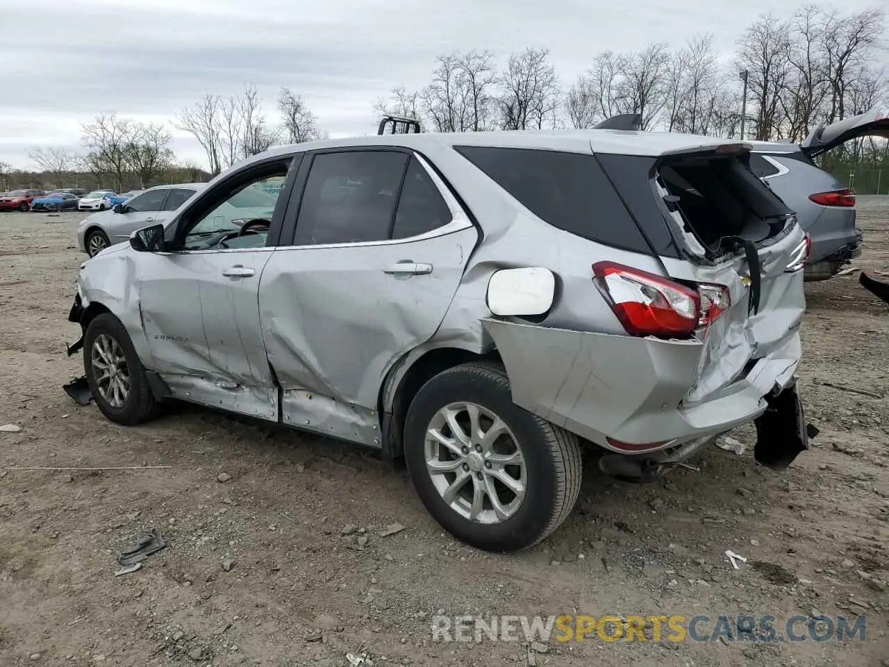 2 Photograph of a damaged car 2GNAXUEV5M6112485 CHEVROLET EQUINOX 2021