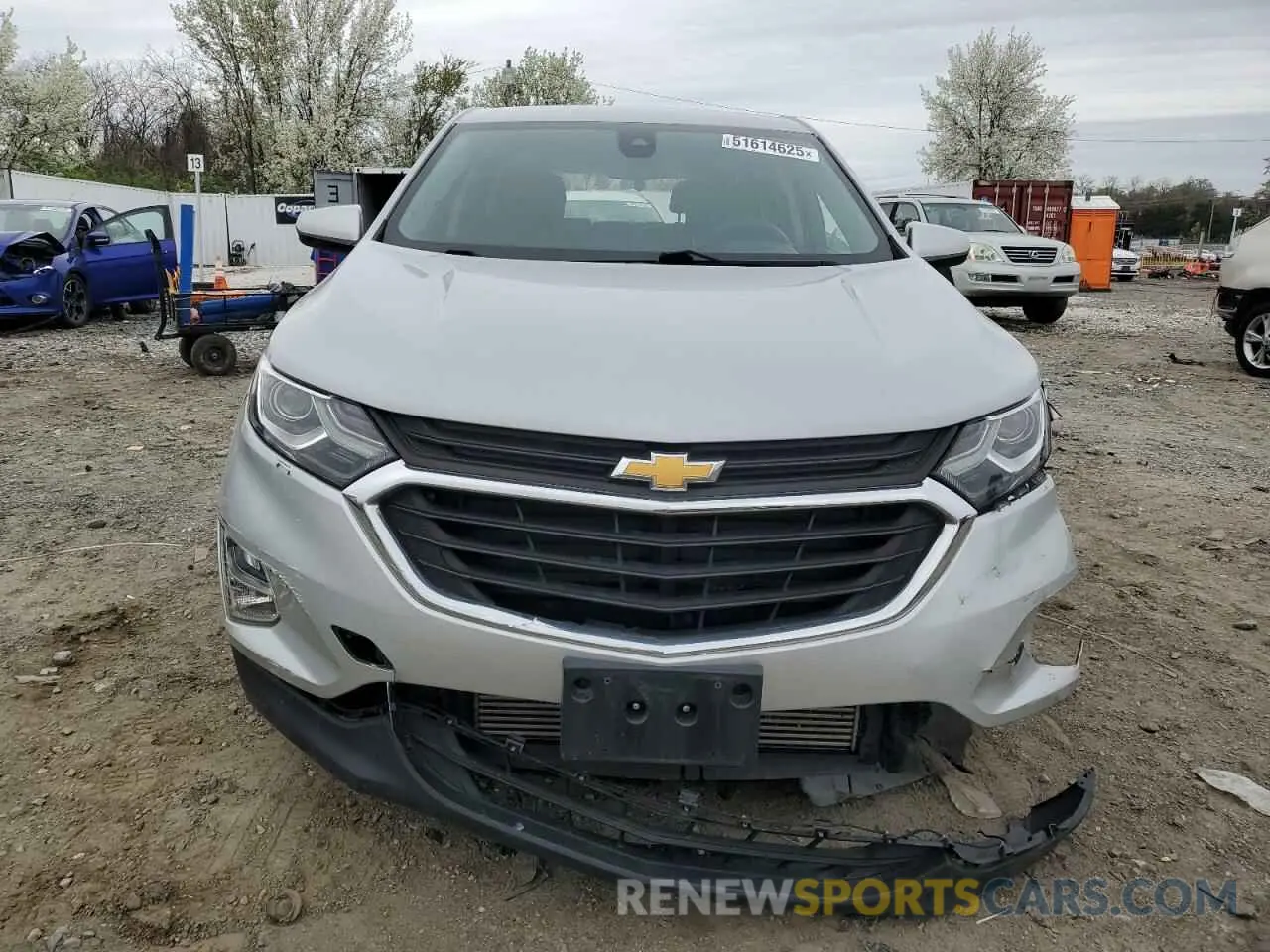 5 Photograph of a damaged car 2GNAXUEV5M6112485 CHEVROLET EQUINOX 2021
