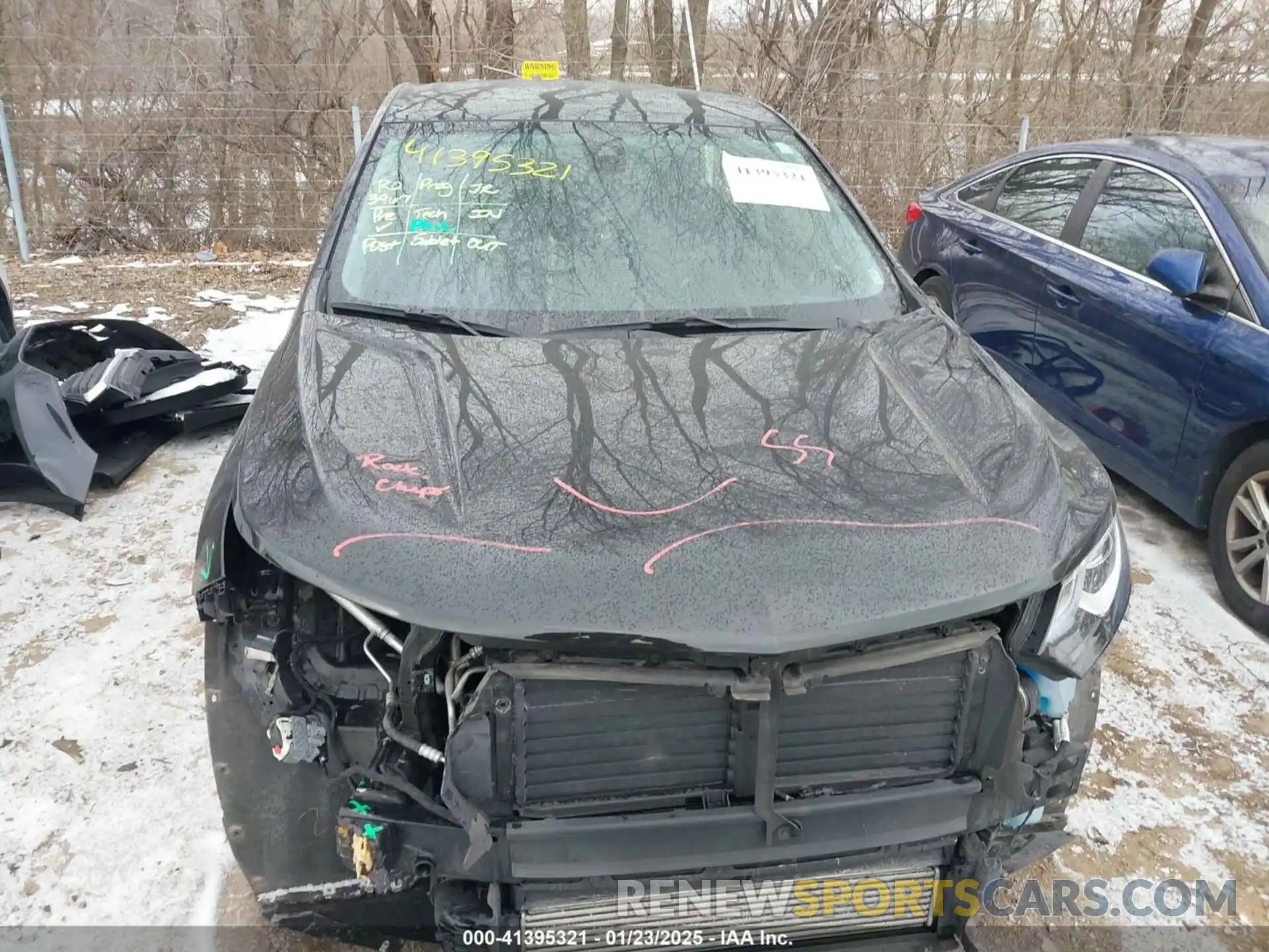 13 Photograph of a damaged car 2GNAXUEV5M6122482 CHEVROLET EQUINOX 2021