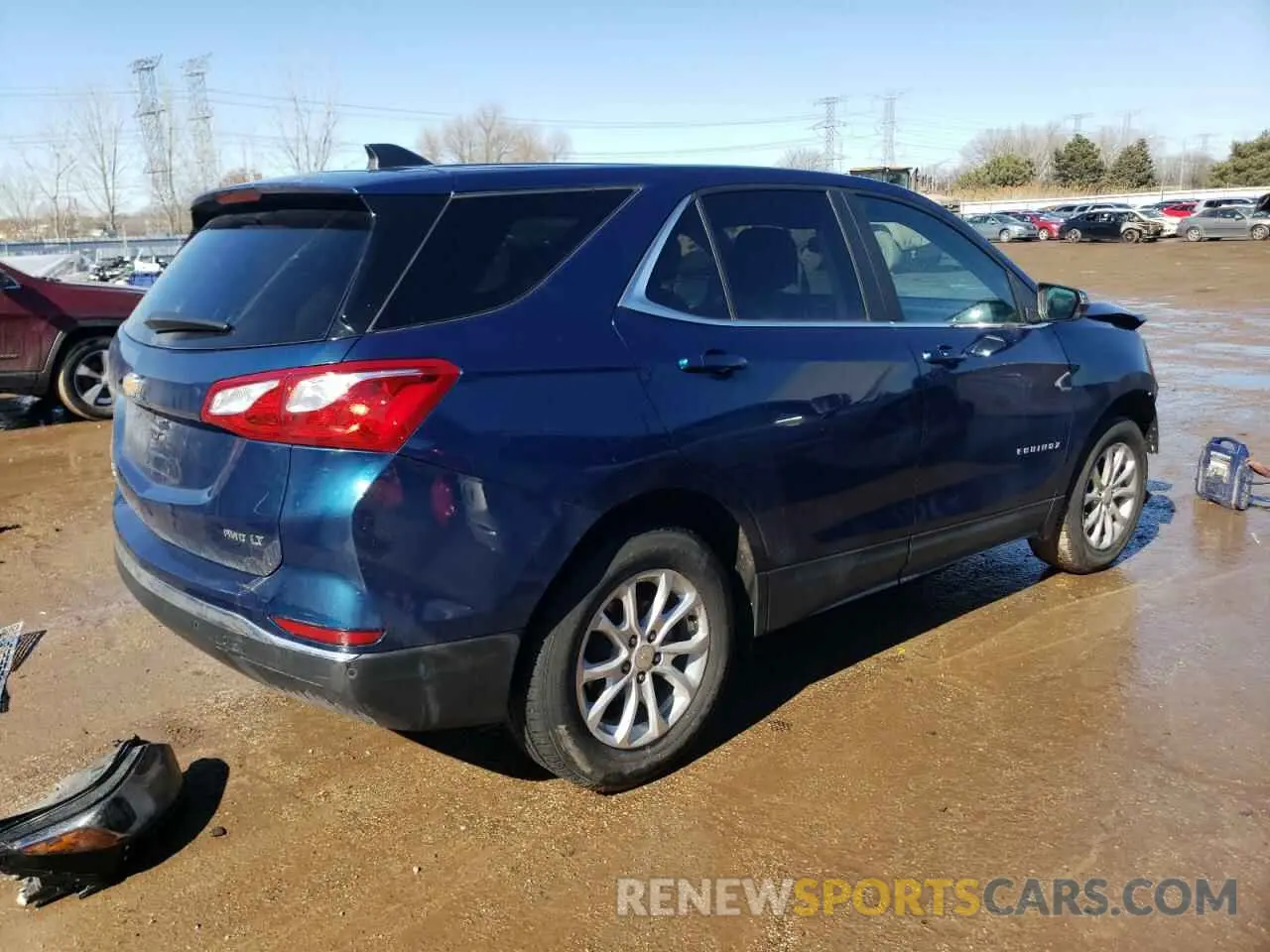 3 Photograph of a damaged car 2GNAXUEV5M6148158 CHEVROLET EQUINOX 2021