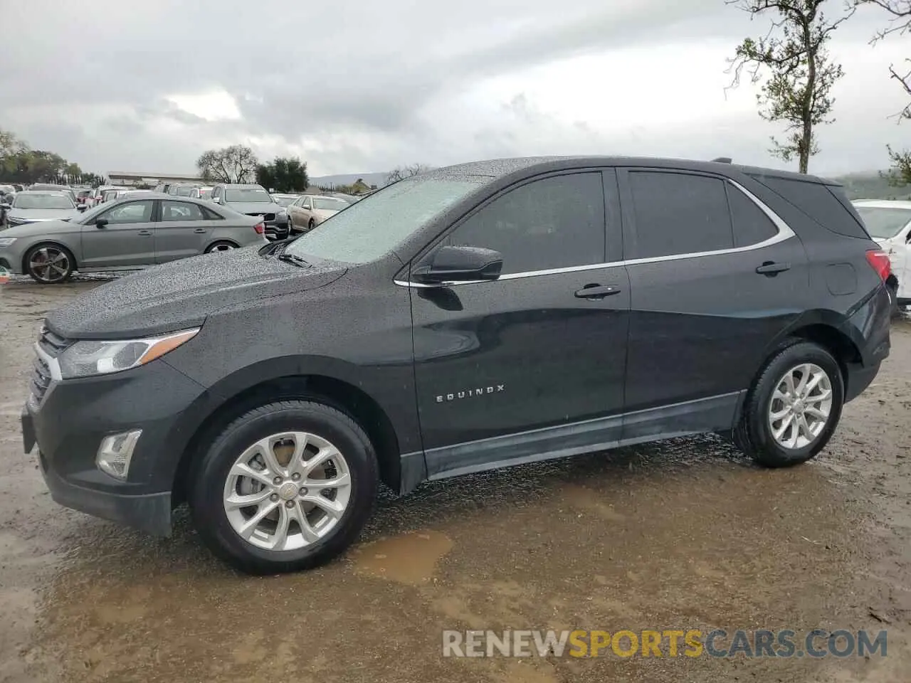 1 Photograph of a damaged car 2GNAXUEV6M6136987 CHEVROLET EQUINOX 2021