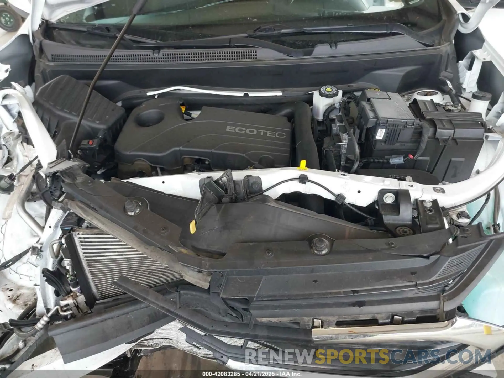 10 Photograph of a damaged car 2GNAXUEV7M6157332 CHEVROLET EQUINOX 2021