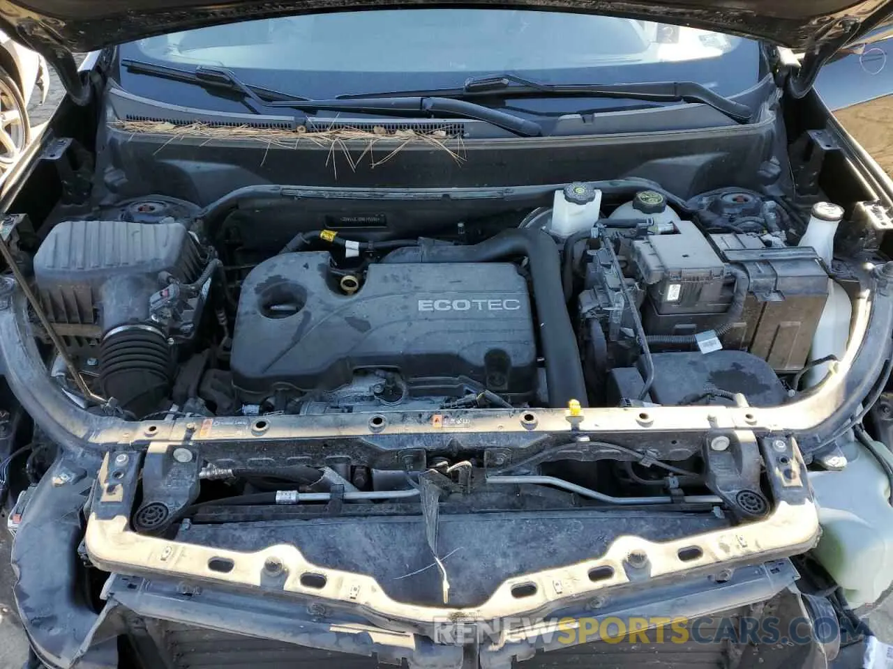 12 Photograph of a damaged car 2GNAXUEV8M6145593 CHEVROLET EQUINOX 2021