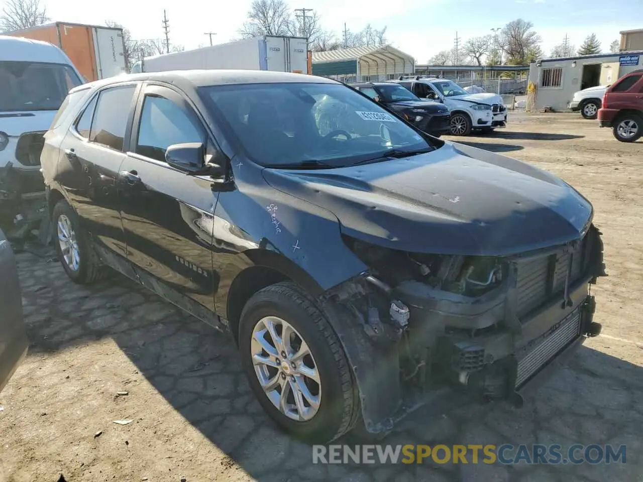 4 Photograph of a damaged car 2GNAXUEV8M6145593 CHEVROLET EQUINOX 2021