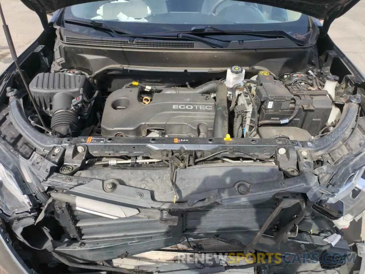 12 Photograph of a damaged car 2GNAXUEV8M6147165 CHEVROLET EQUINOX 2021