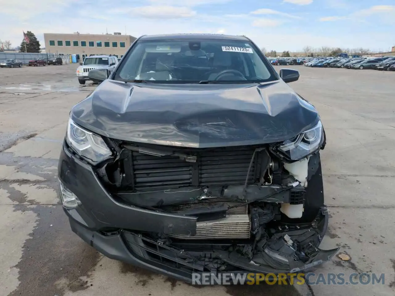 5 Photograph of a damaged car 2GNAXUEV8M6147165 CHEVROLET EQUINOX 2021