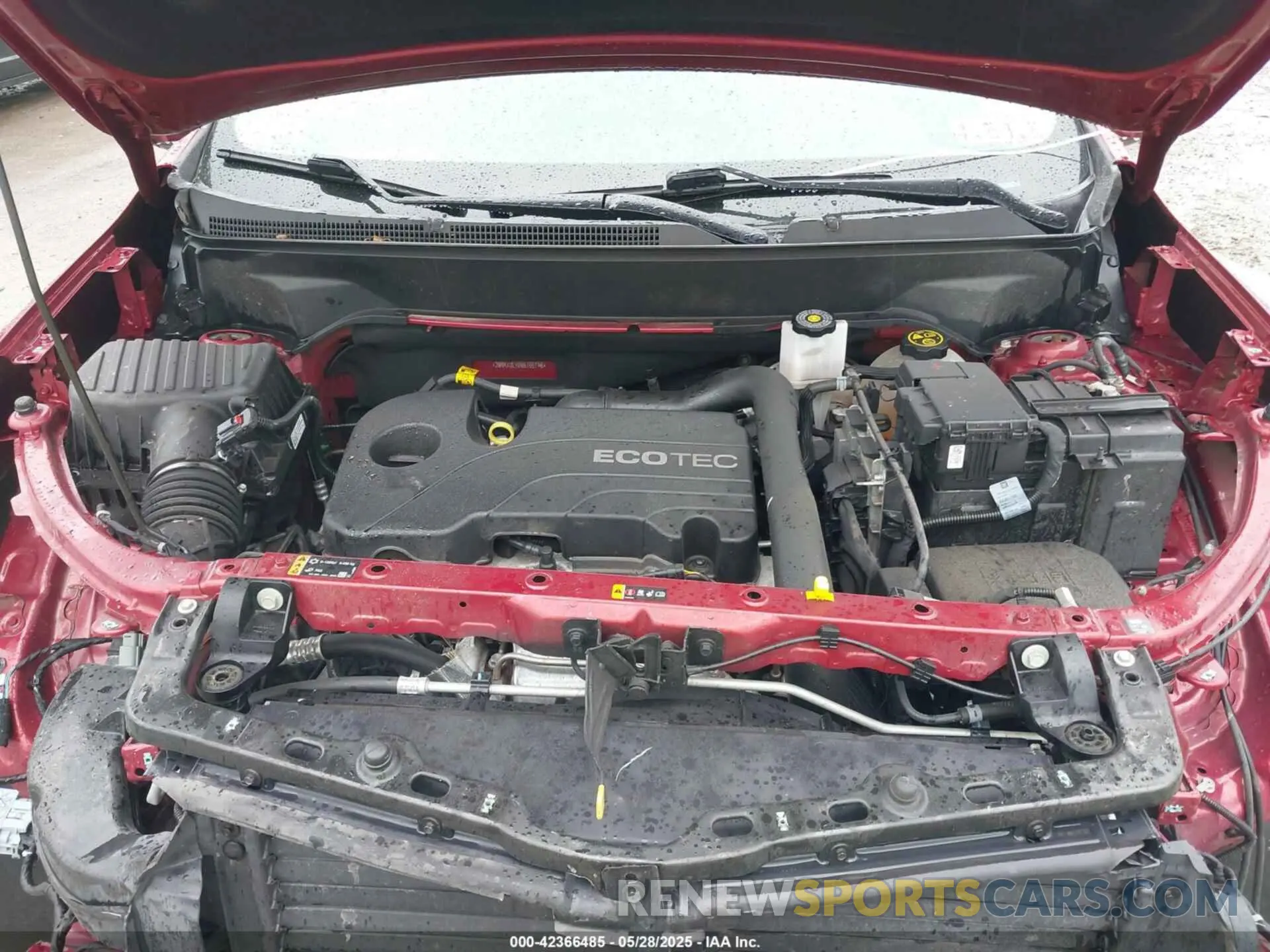 10 Photograph of a damaged car 2GNAXUEV8M6165746 CHEVROLET EQUINOX 2021