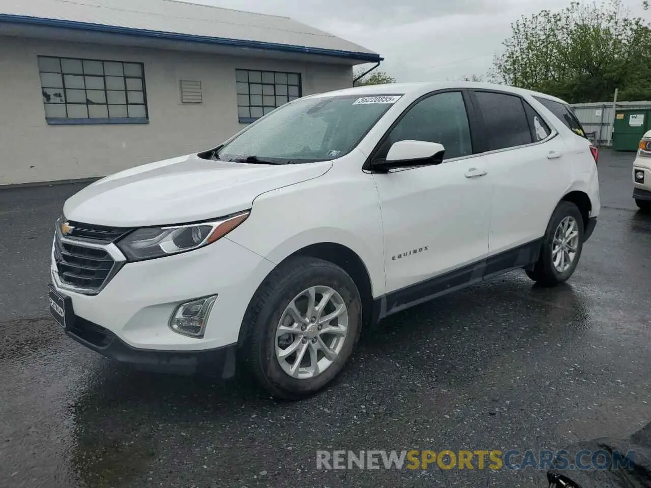 1 Photograph of a damaged car 2GNAXUEV9M6102221 CHEVROLET EQUINOX 2021