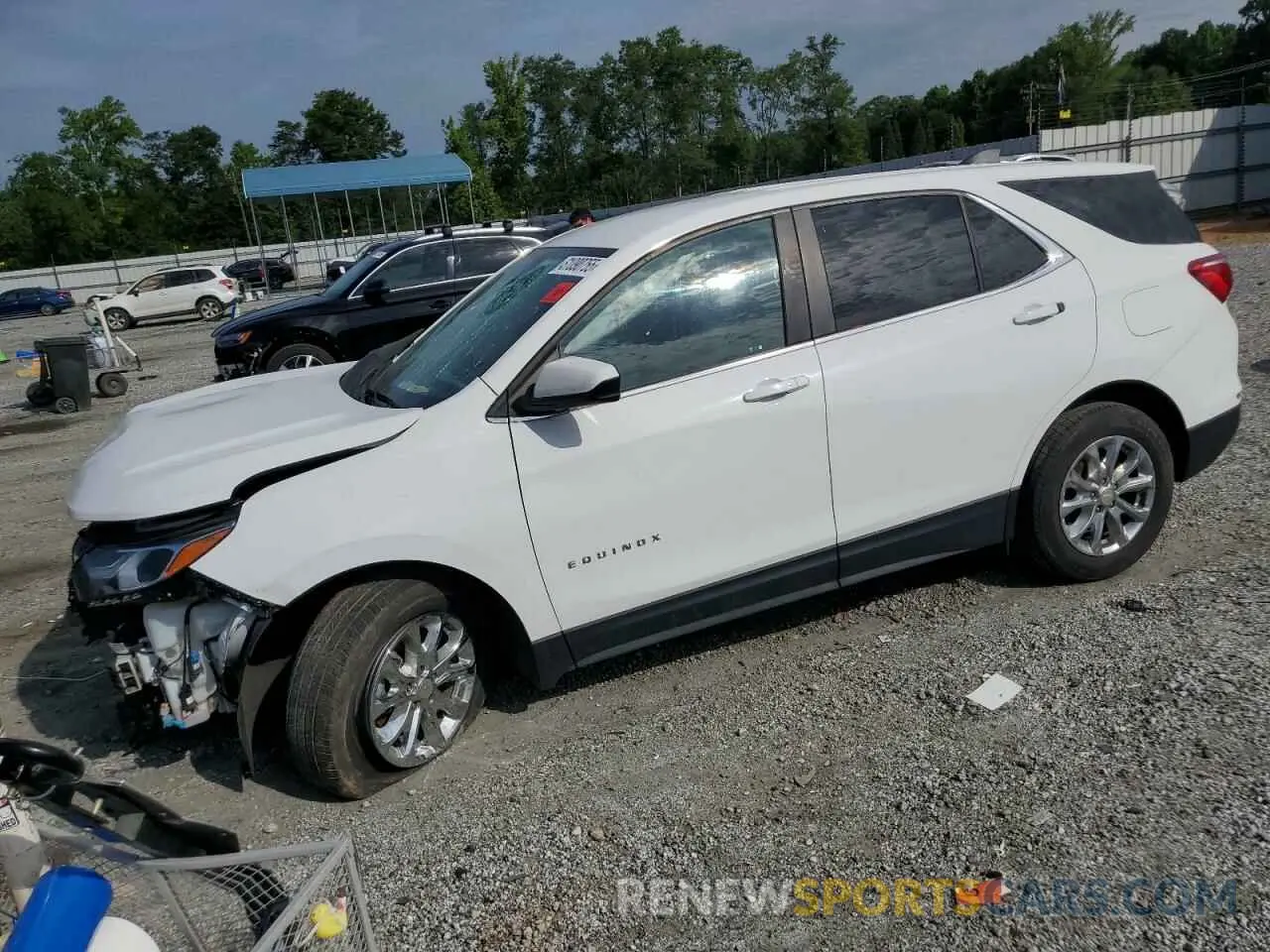 1 Photograph of a damaged car 2GNAXUEV9M6109198 CHEVROLET EQUINOX 2021