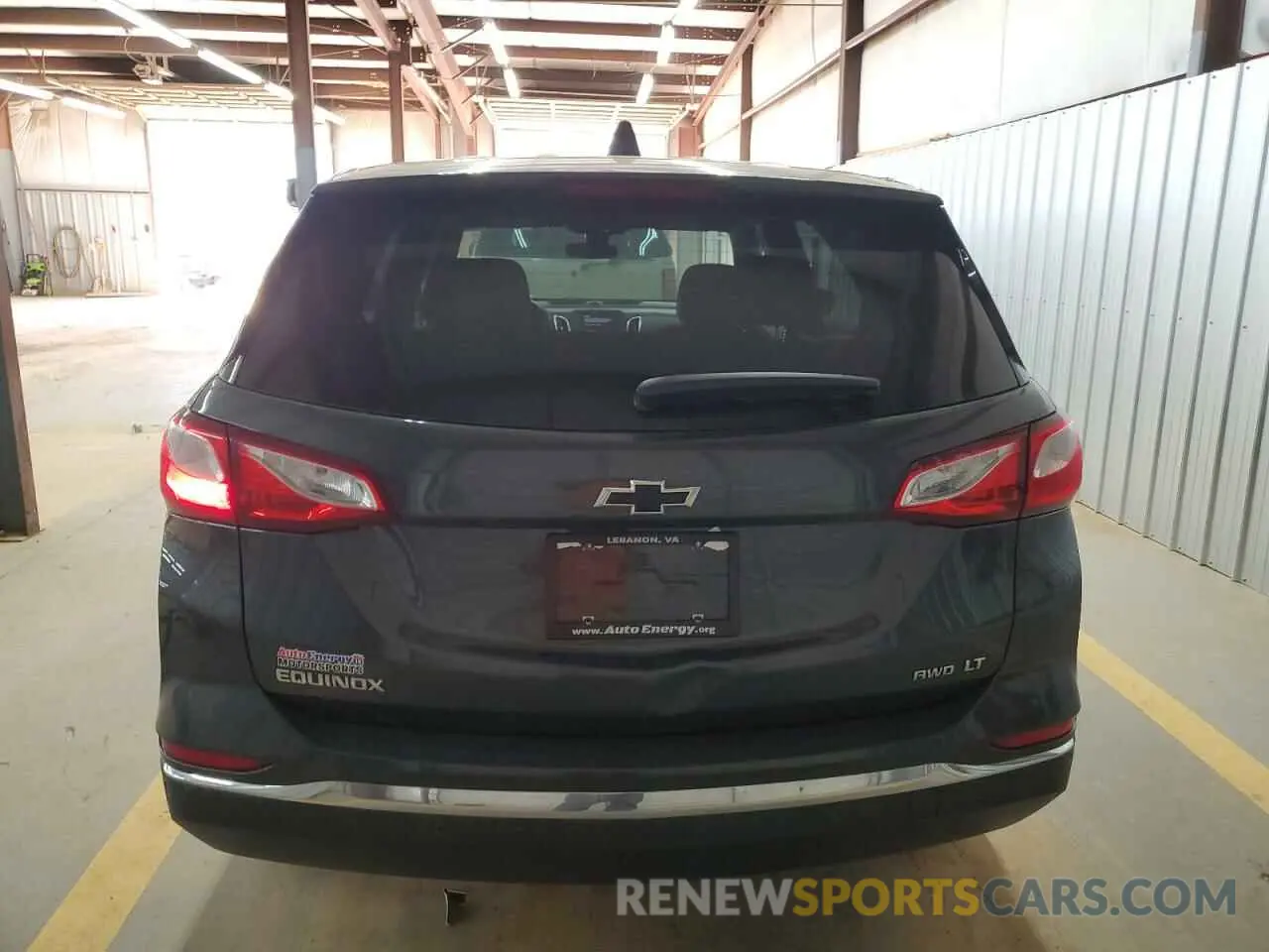 6 Photograph of a damaged car 2GNAXUEV9M6134277 CHEVROLET EQUINOX 2021