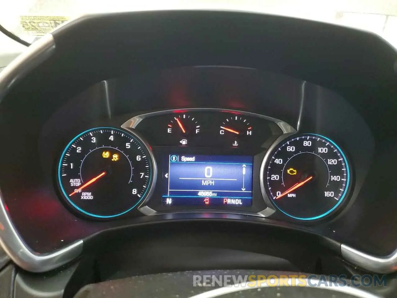 9 Photograph of a damaged car 2GNAXUEV9M6134277 CHEVROLET EQUINOX 2021