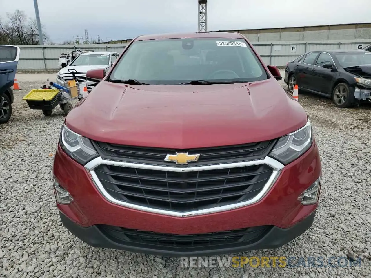 5 Photograph of a damaged car 2GNAXUEV9M6154450 CHEVROLET EQUINOX 2021