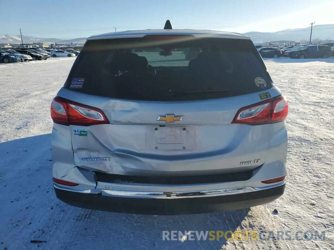 6 Photograph of a damaged car 2GNAXUEV9M6164556 CHEVROLET EQUINOX 2021