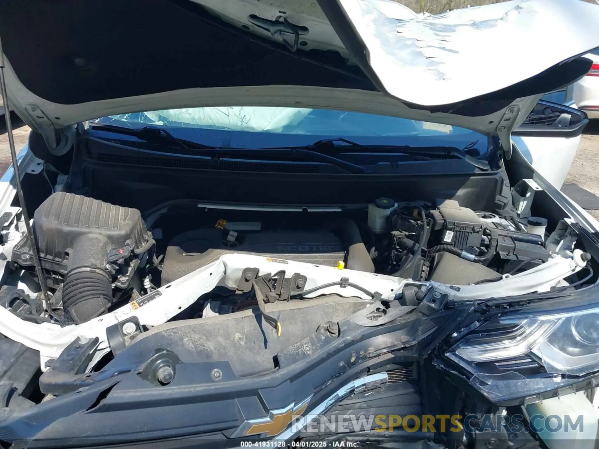 10 Photograph of a damaged car 2GNAXUEVXM6103006 CHEVROLET EQUINOX 2021