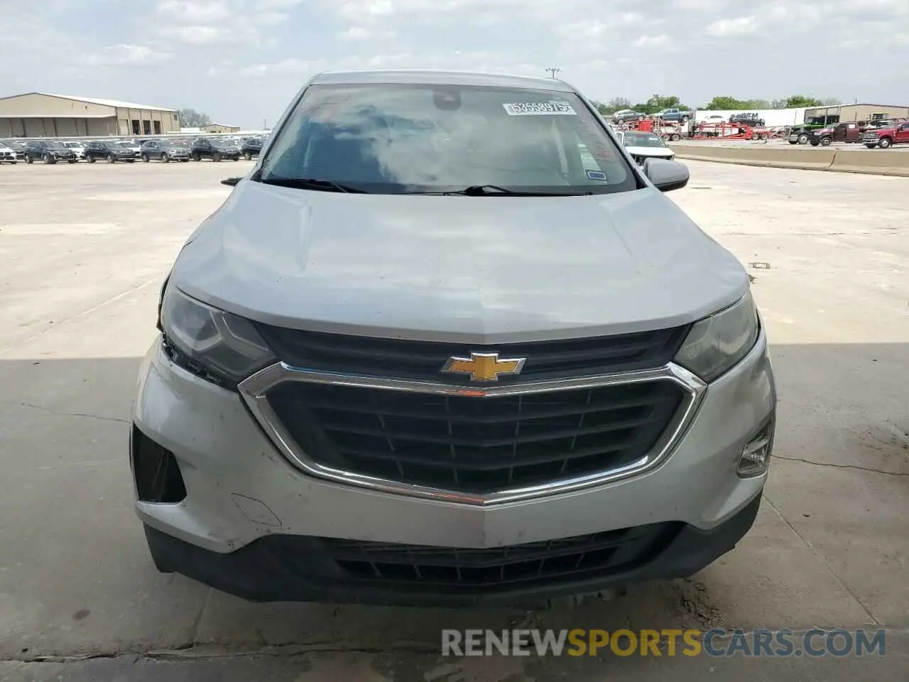 5 Photograph of a damaged car 2GNAXUEVXM6160970 CHEVROLET EQUINOX 2021