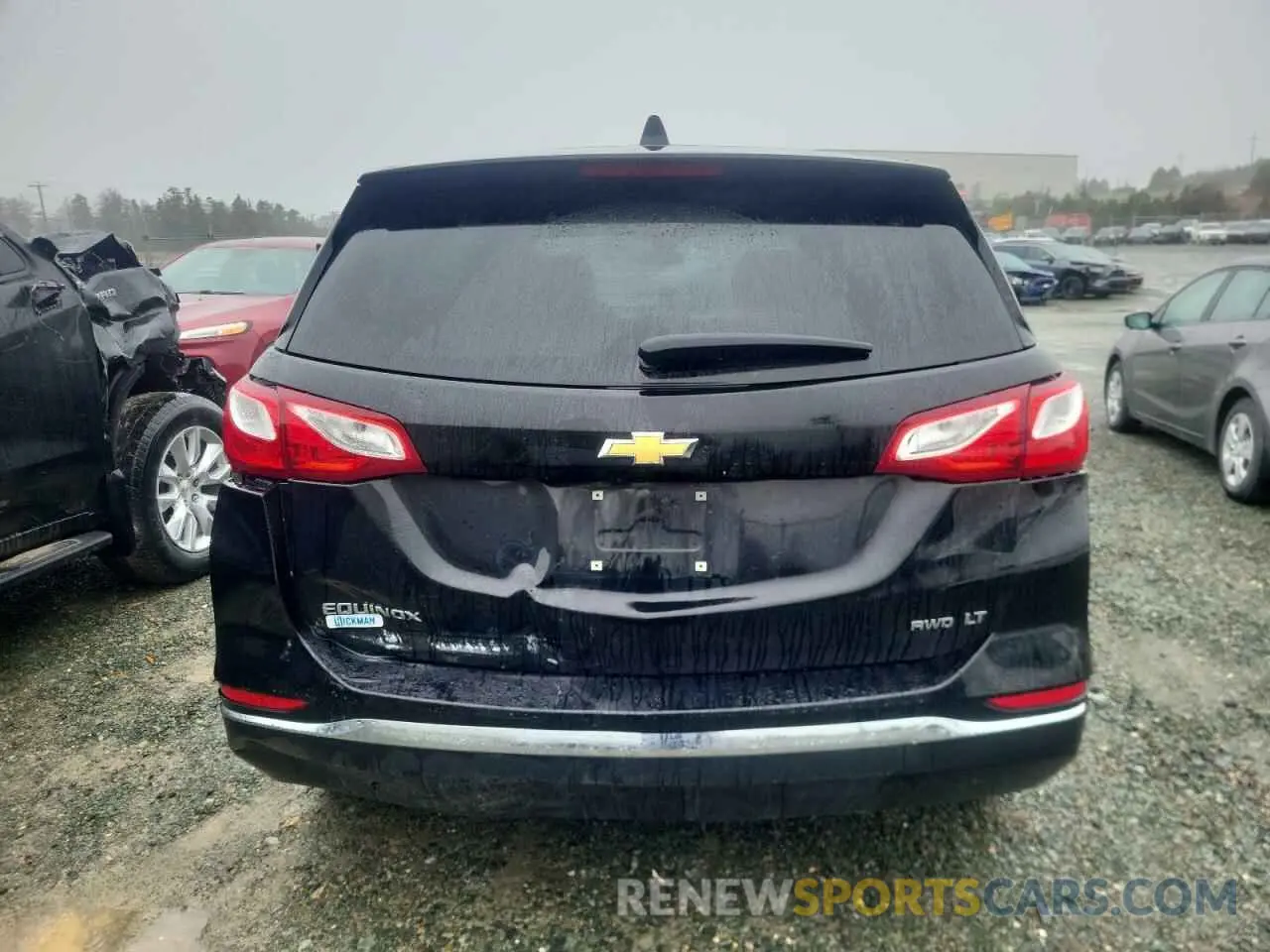 6 Photograph of a damaged car 2GNAXUEVXM6161133 CHEVROLET EQUINOX 2021