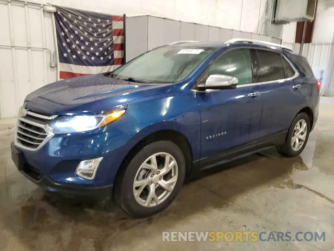 1 Photograph of a damaged car 2GNAXXEV0M6105445 CHEVROLET EQUINOX 2021
