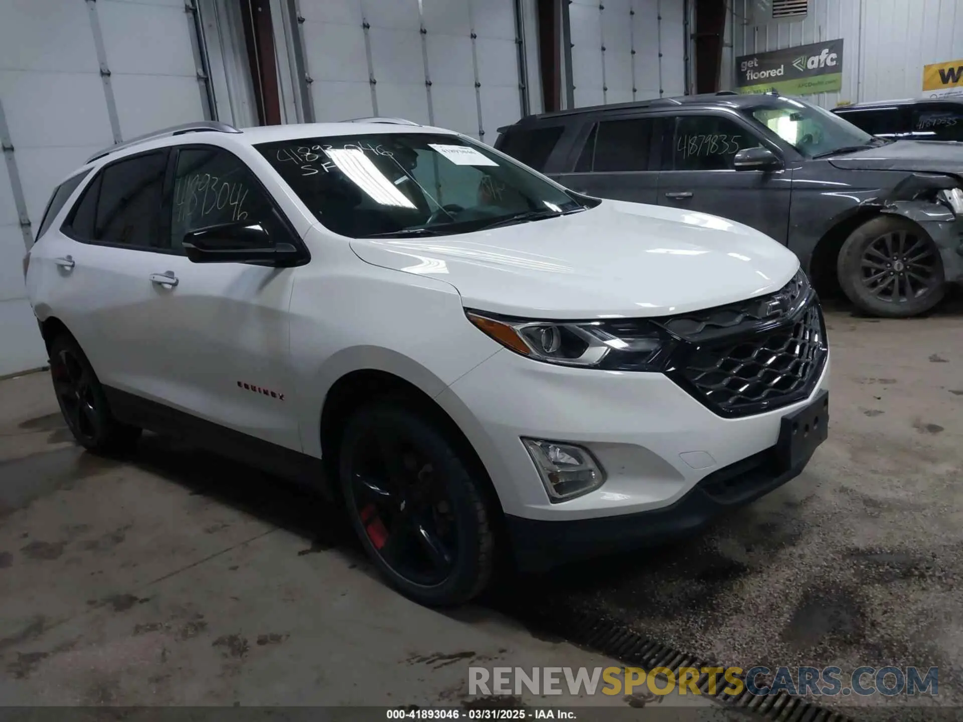 1 Photograph of a damaged car 2GNAXXEV4M6128145 CHEVROLET EQUINOX 2021