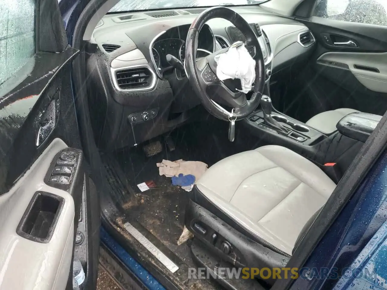8 Photograph of a damaged car 2GNAXXEV7M6159485 CHEVROLET EQUINOX 2021