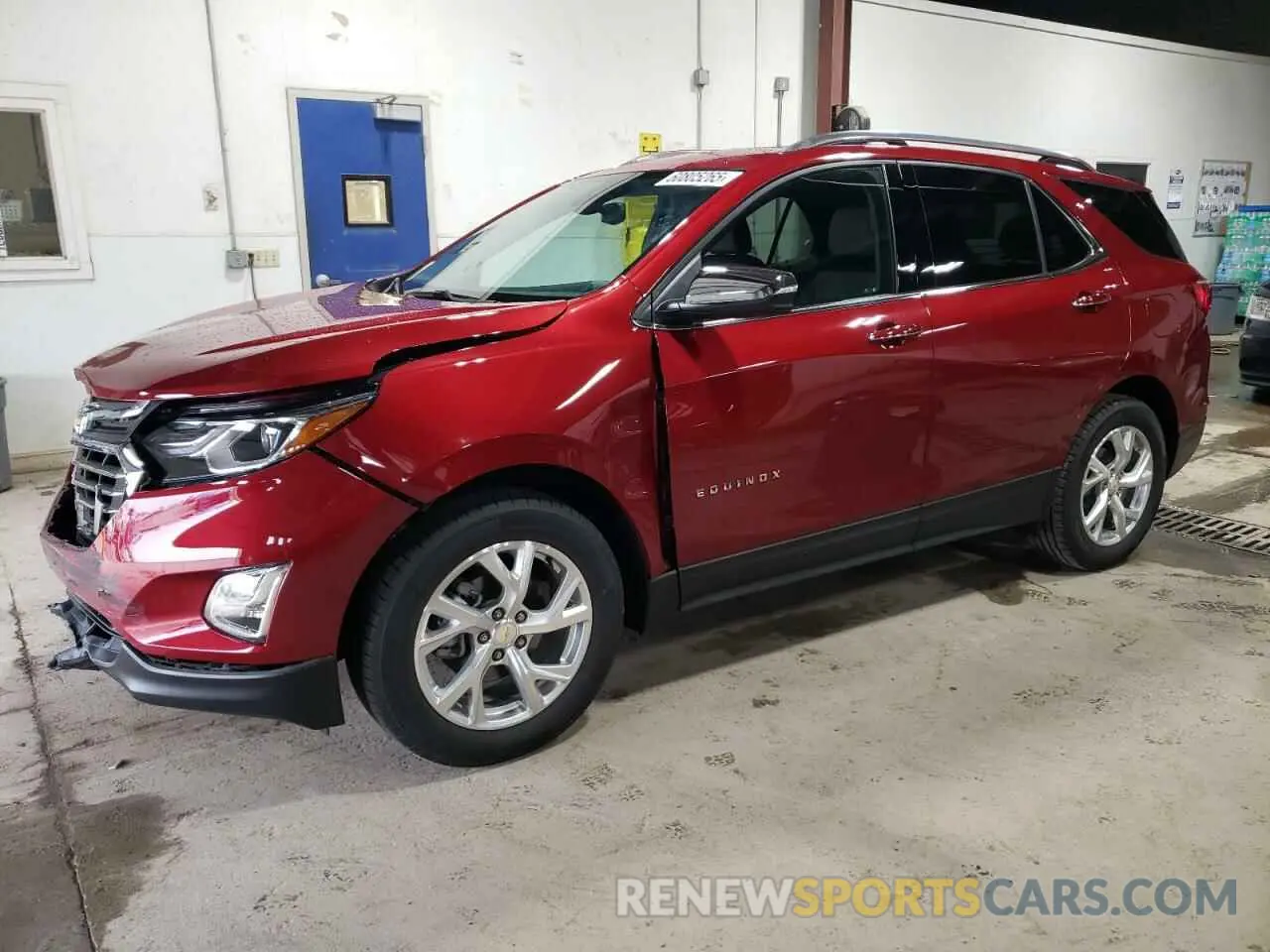 1 Photograph of a damaged car 2GNAXXEVXM6151610 CHEVROLET EQUINOX 2021