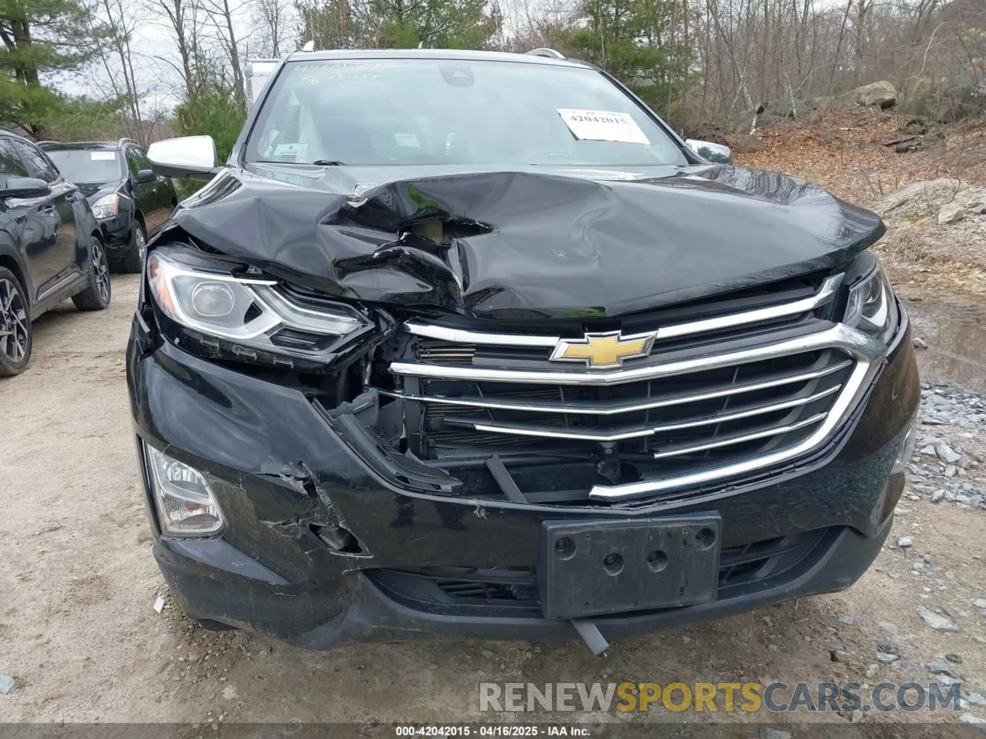 6 Photograph of a damaged car 2GNAXXEVXM6153826 CHEVROLET EQUINOX 2021