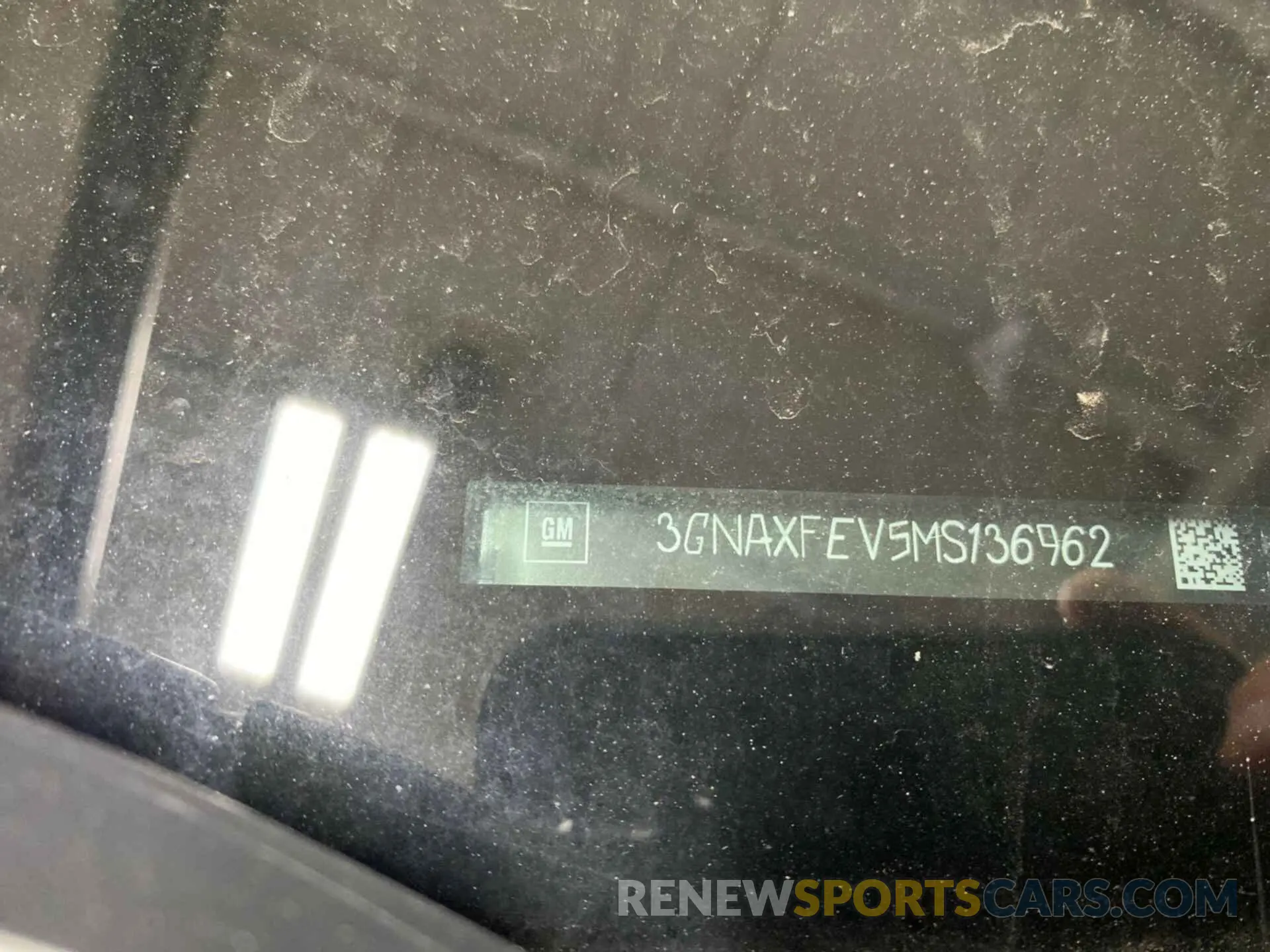 25 Photograph of a damaged car 3GNAXFEV5MS136962 CHEVROLET EQUINOX 2021