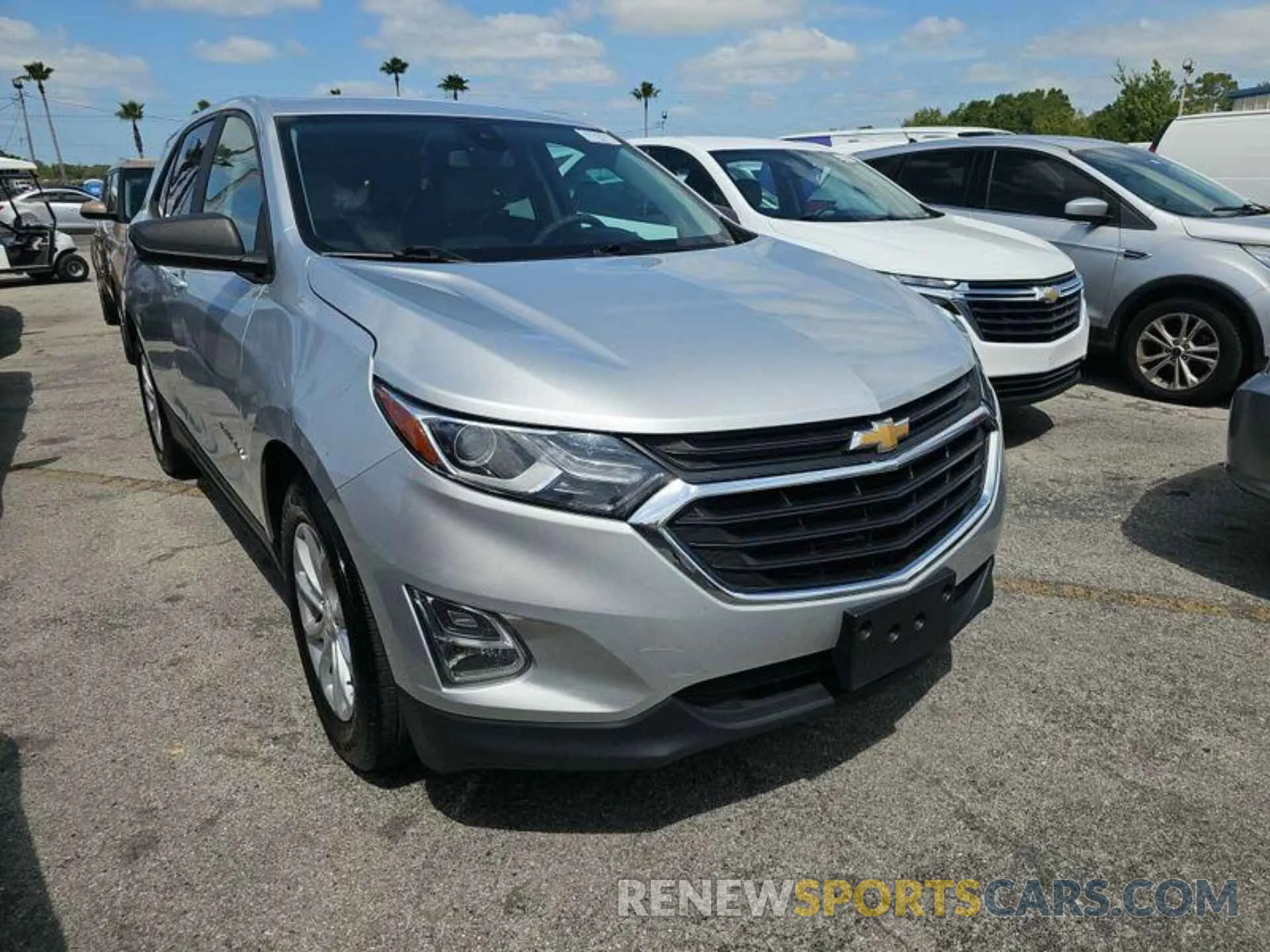 5 Photograph of a damaged car 3GNAXFEV6MS173518 CHEVROLET EQUINOX 2021