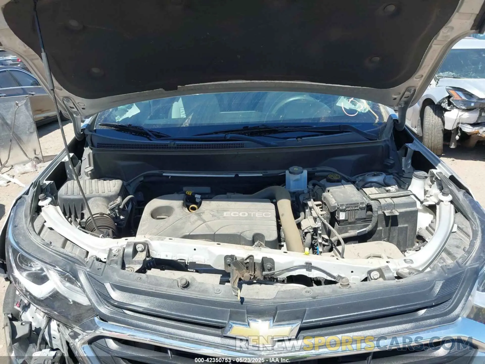 10 Photograph of a damaged car 3GNAXFEV7MS127275 CHEVROLET EQUINOX 2021