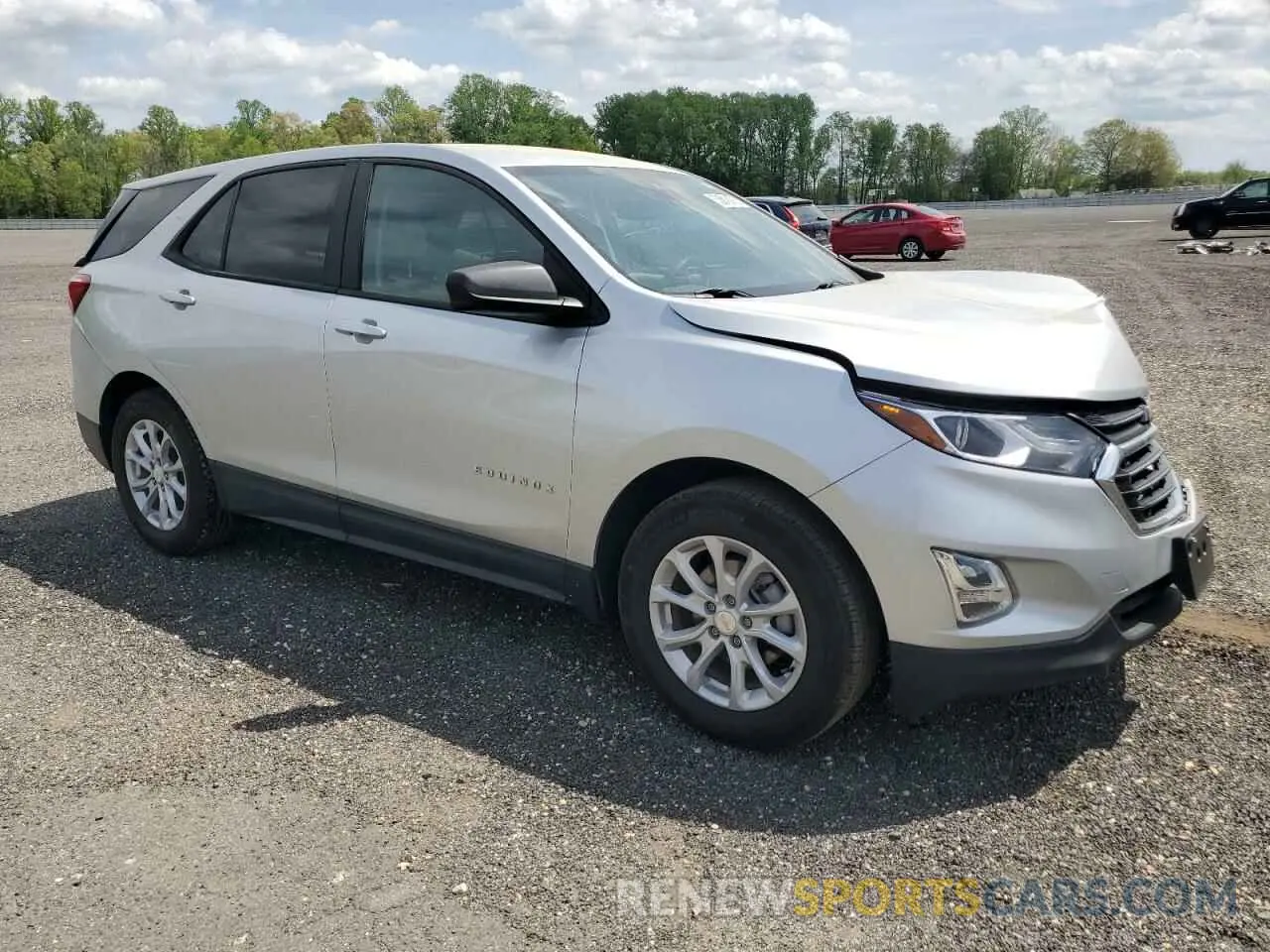 4 Photograph of a damaged car 3GNAXHEV0MS112886 CHEVROLET EQUINOX 2021