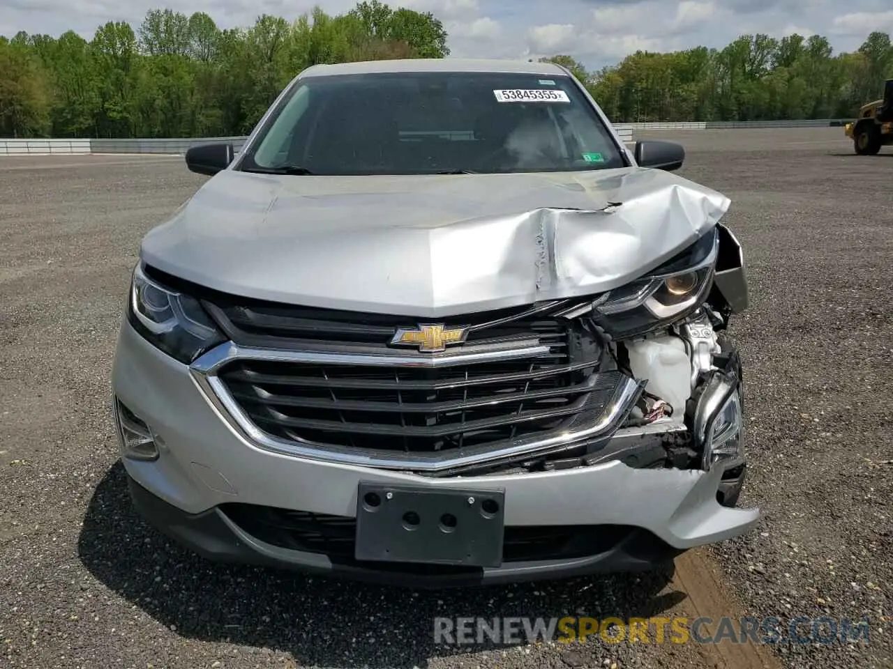 5 Photograph of a damaged car 3GNAXHEV0MS112886 CHEVROLET EQUINOX 2021