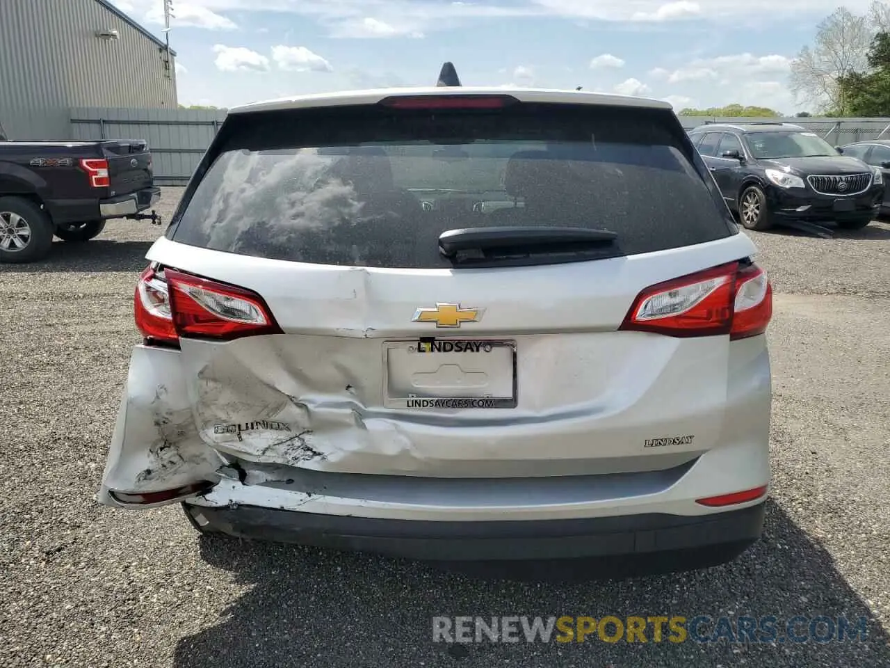 6 Photograph of a damaged car 3GNAXHEV0MS112886 CHEVROLET EQUINOX 2021