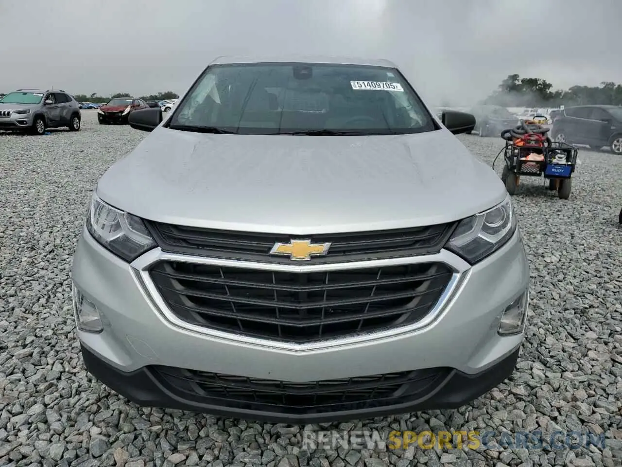 5 Photograph of a damaged car 3GNAXHEV0MS120485 CHEVROLET EQUINOX 2021
