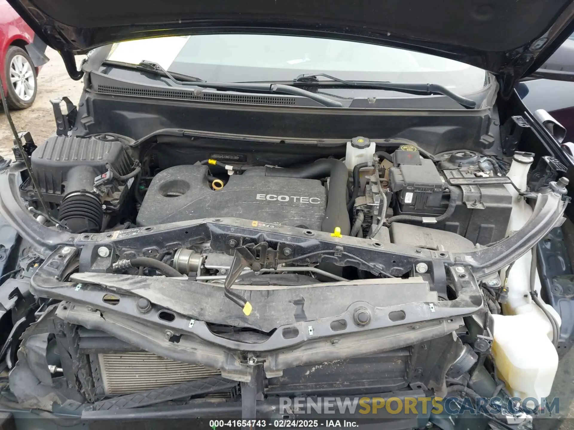 10 Photograph of a damaged car 3GNAXHEV0MS121183 CHEVROLET EQUINOX 2021