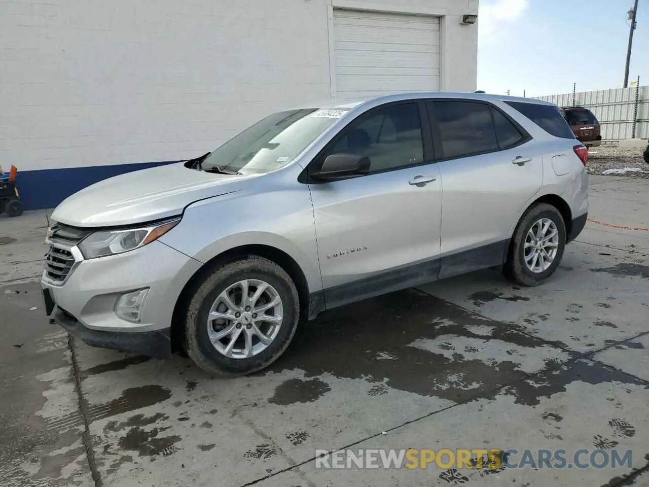 1 Photograph of a damaged car 3GNAXHEV0MS180041 CHEVROLET EQUINOX 2021
