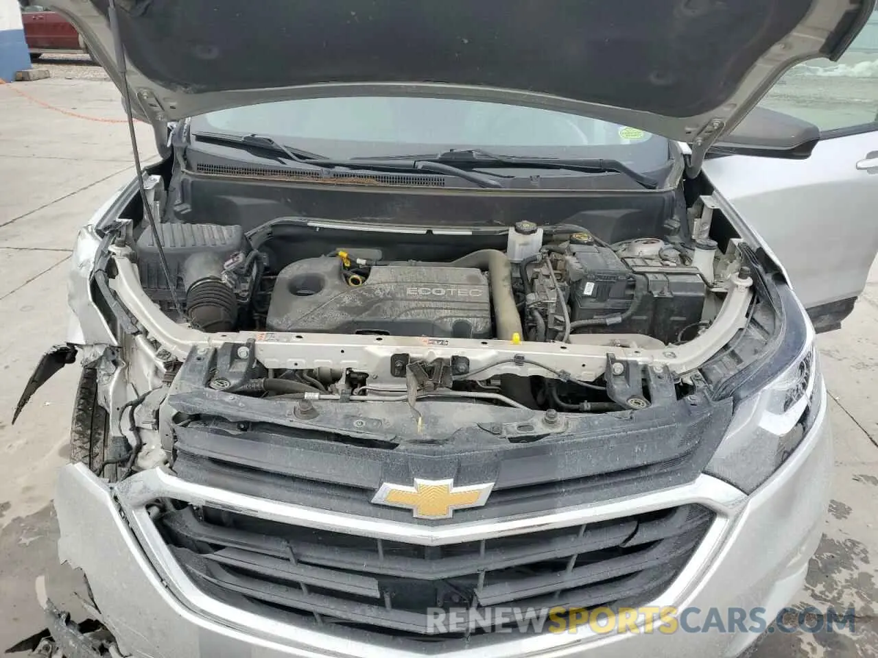 12 Photograph of a damaged car 3GNAXHEV0MS180041 CHEVROLET EQUINOX 2021