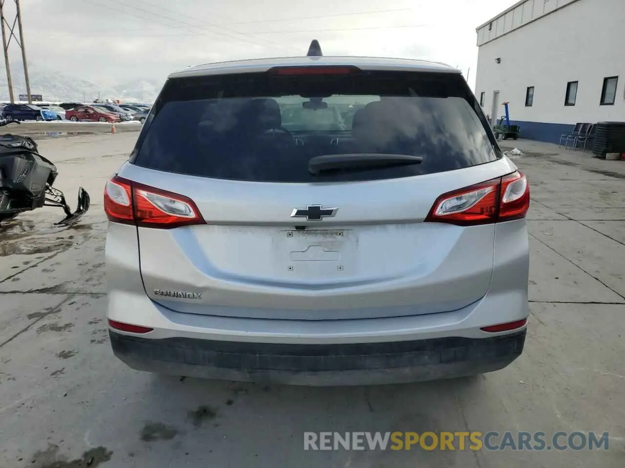 6 Photograph of a damaged car 3GNAXHEV0MS180041 CHEVROLET EQUINOX 2021