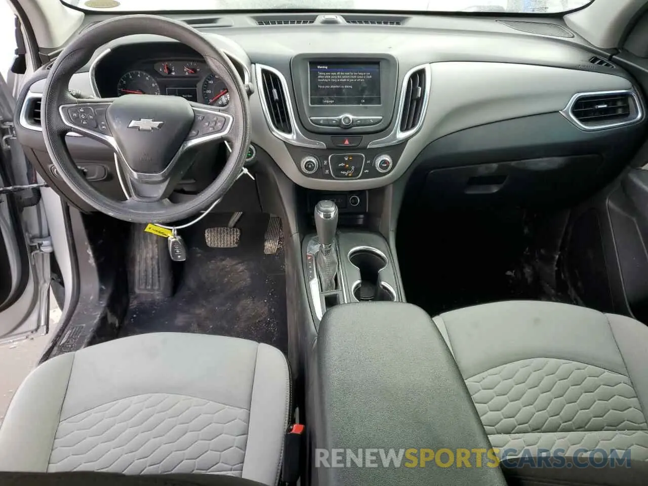 8 Photograph of a damaged car 3GNAXHEV0MS180041 CHEVROLET EQUINOX 2021