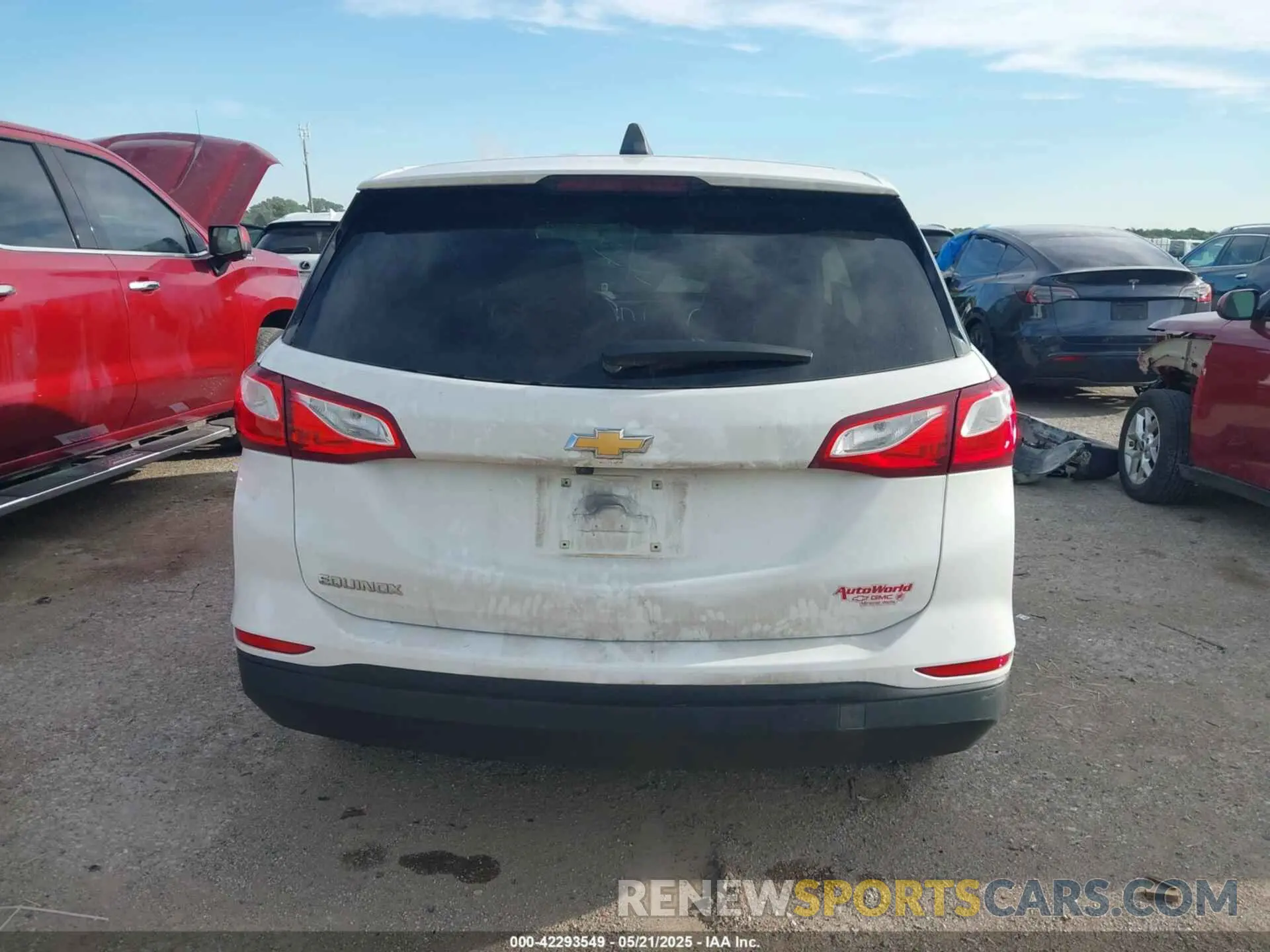 16 Photograph of a damaged car 3GNAXHEV1MS178038 CHEVROLET EQUINOX 2021