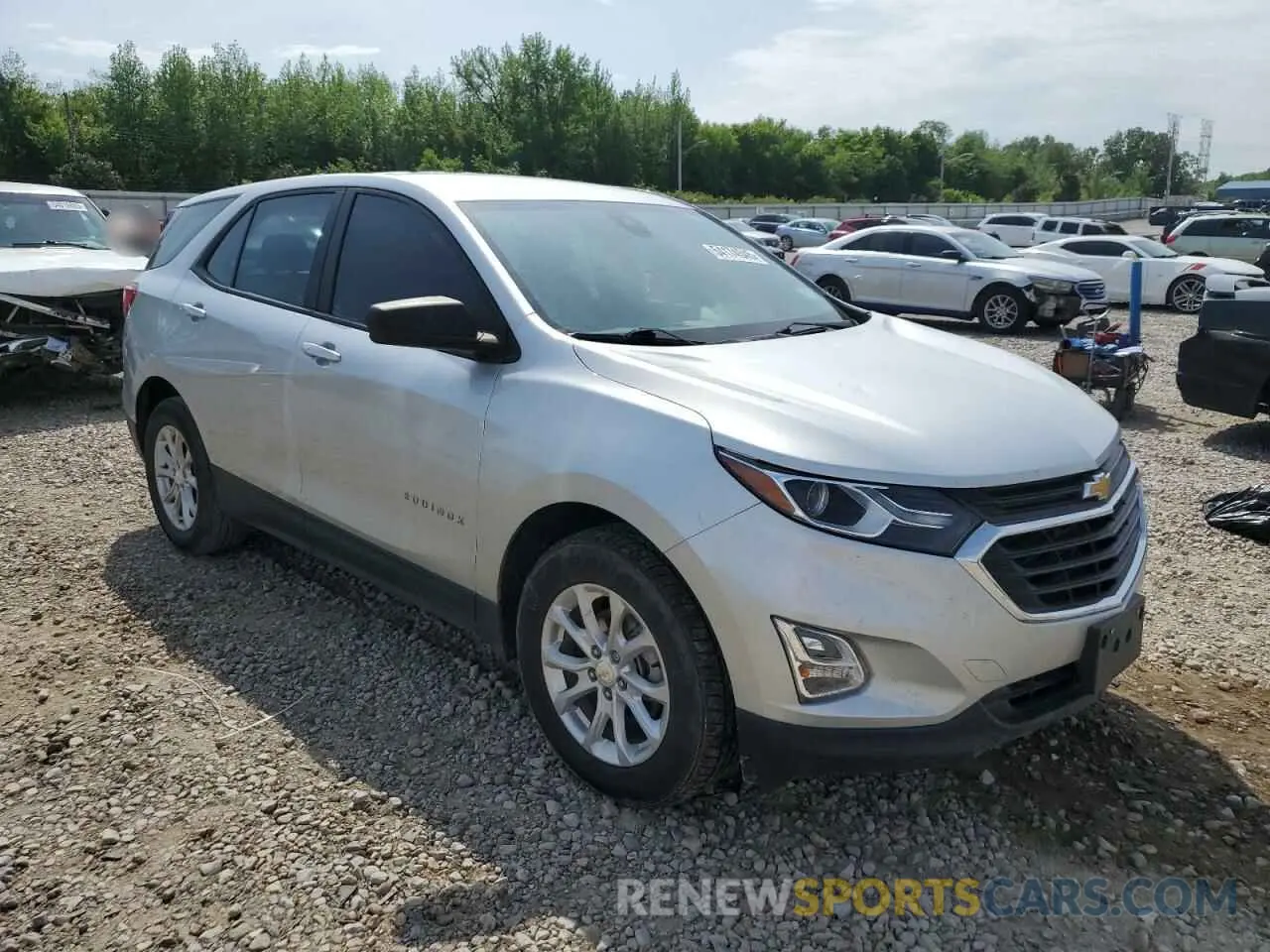 4 Photograph of a damaged car 3GNAXHEV2MS108208 CHEVROLET EQUINOX 2021