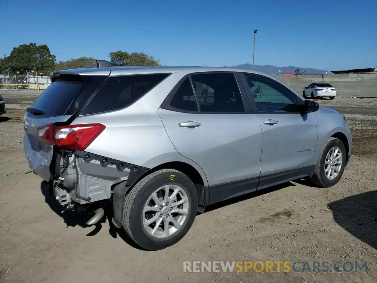 3 Photograph of a damaged car 3GNAXHEV3MS136602 CHEVROLET EQUINOX 2021