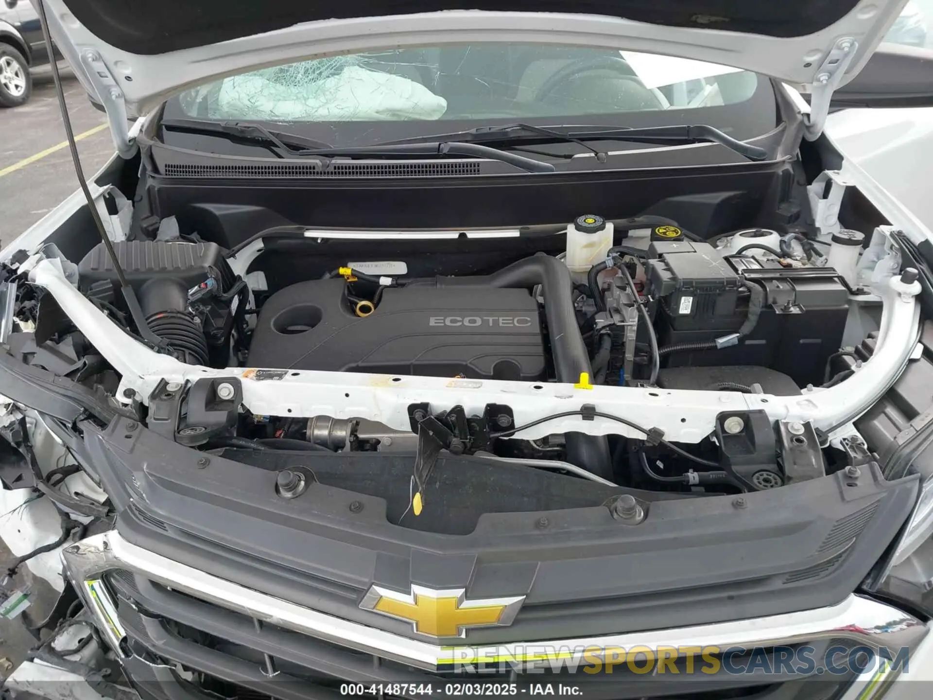 10 Photograph of a damaged car 3GNAXHEV3MS141721 CHEVROLET EQUINOX 2021