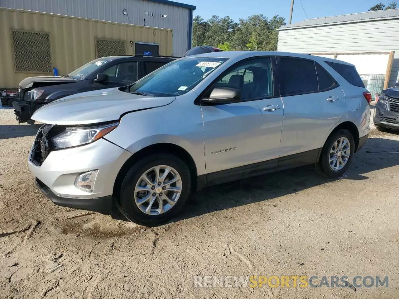 1 Photograph of a damaged car 3GNAXHEV3MS182205 CHEVROLET EQUINOX 2021